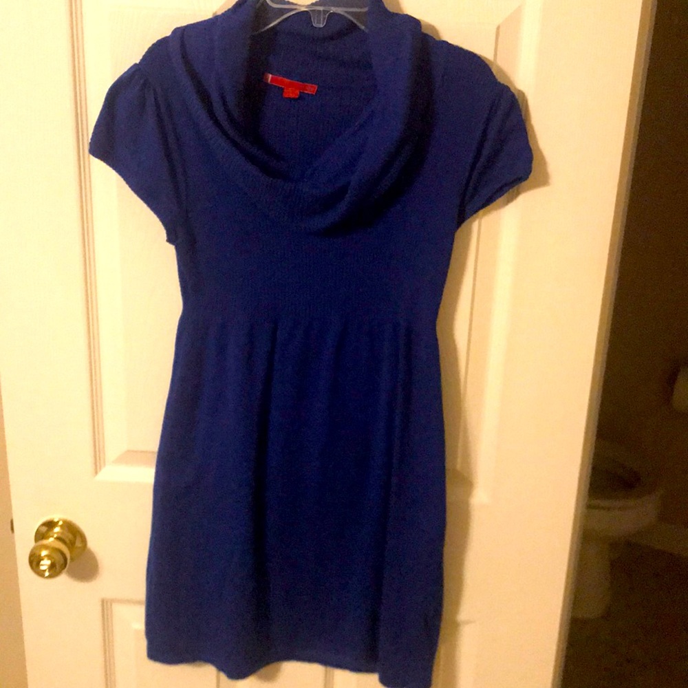 Sweater dress (royal blue)
